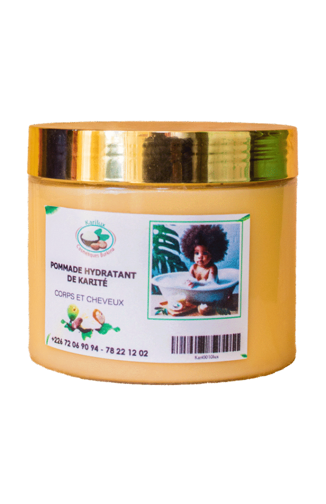 Pommade de Karité Hydratante pour Enfant – 250g